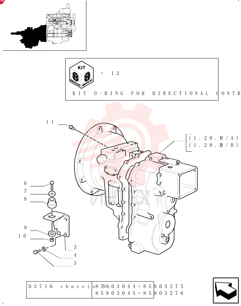 TRANSMISSION 85803045