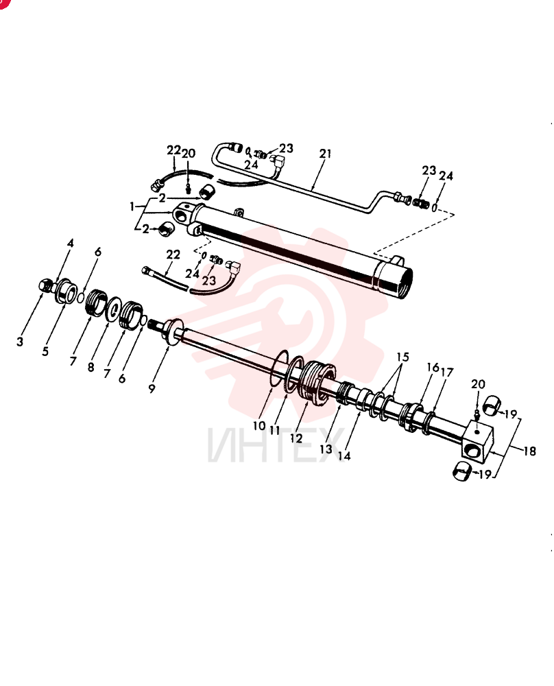 HYDRAULIC CYLINDER D5NNB576B