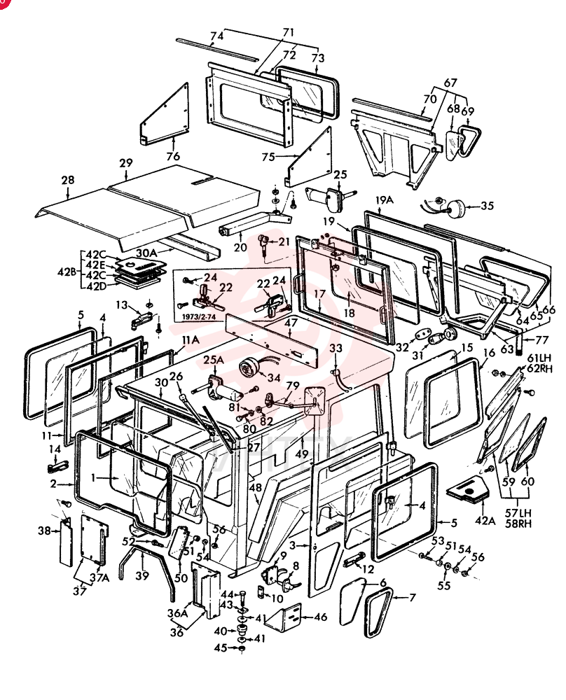 WINDSHIELD D2NN9403102B