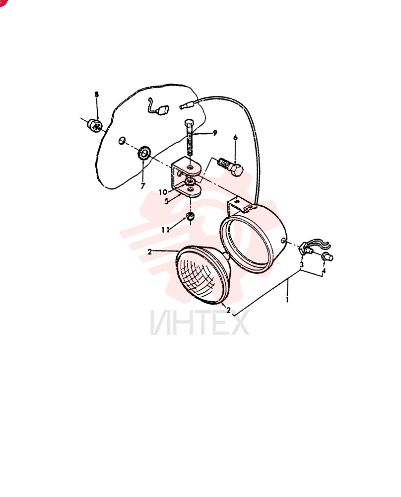 LAMP E3NN15A309AA