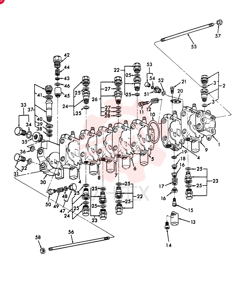 Valve Assy., 4.3, Includes: Ref. 1 thru 63, Start Year: 01-JAN-84
