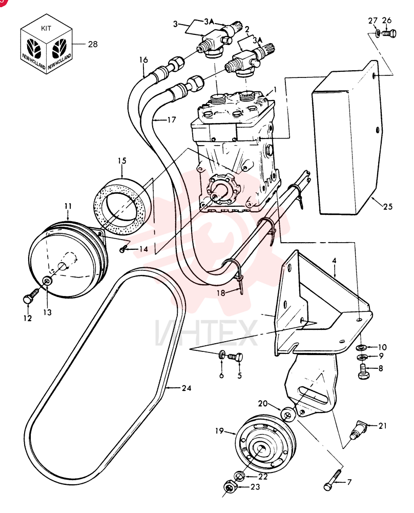 AIRCOND. COMPRESSOR,Assembly