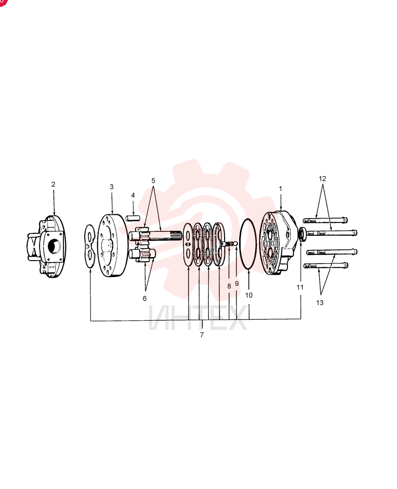 HYDRAULIC PUMP,48.51 CC