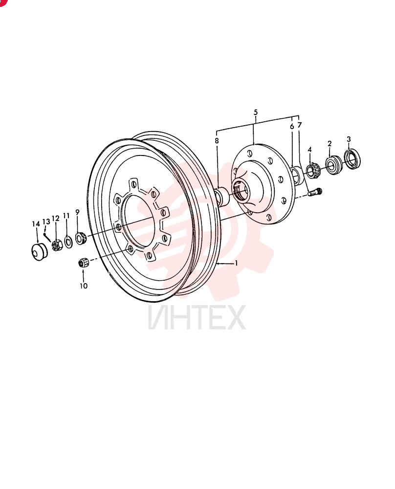 WHEEL ASSY 83946635