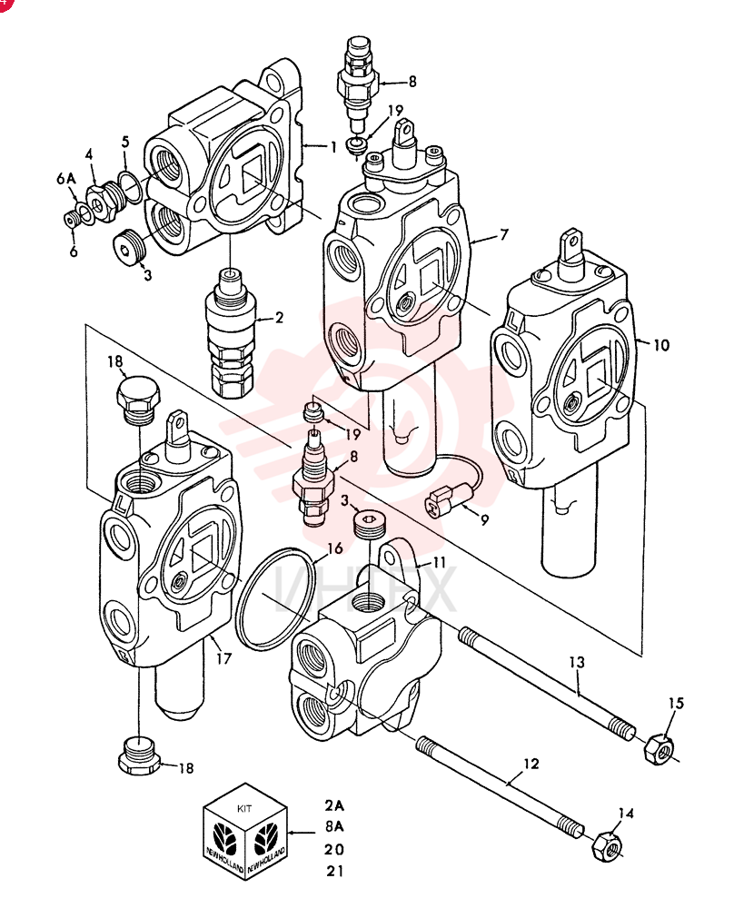 HYDRAULIC VALVE 85999130