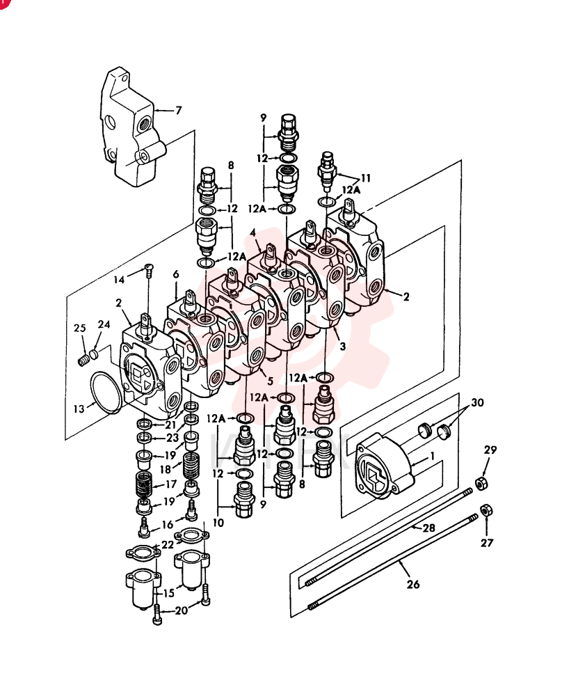 HYDRAULIC VALVE 85999132