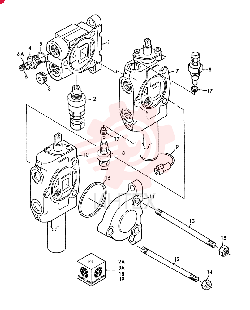 HYDRAULIC VALVE 85999128