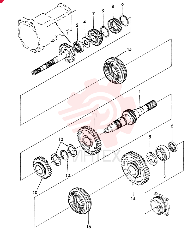 SHAFT K3660028512