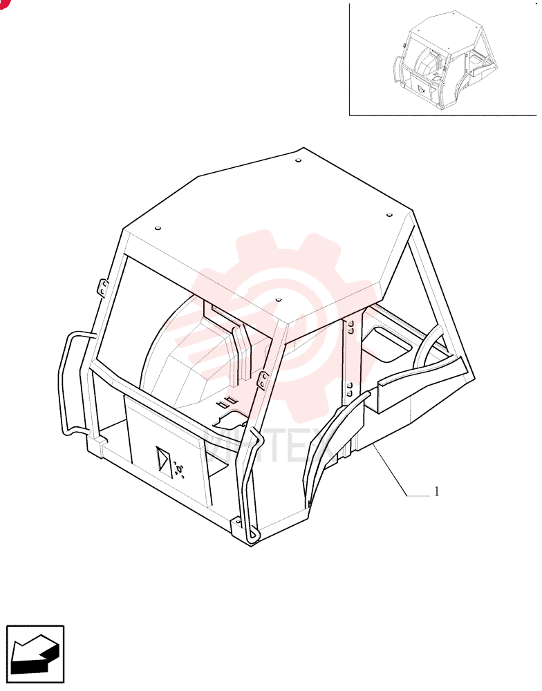 CAB FRAME