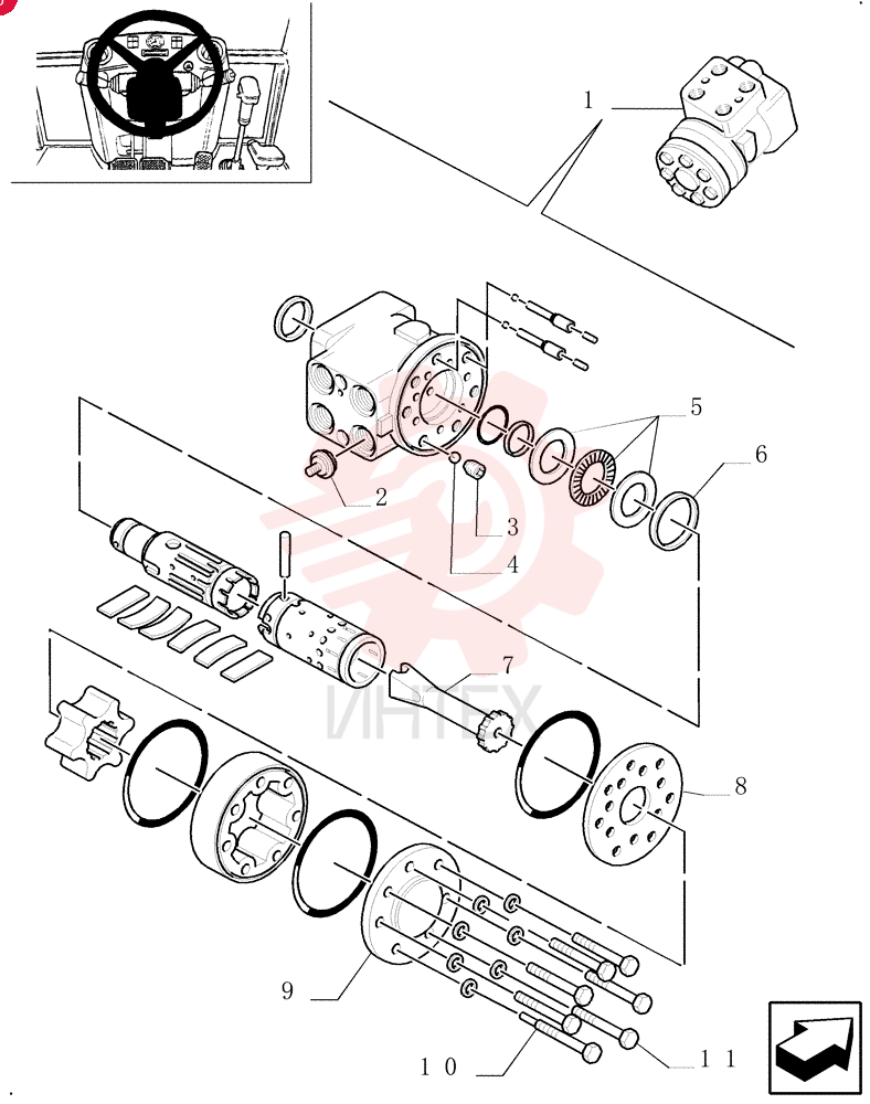 HYDRAULIC STEERING