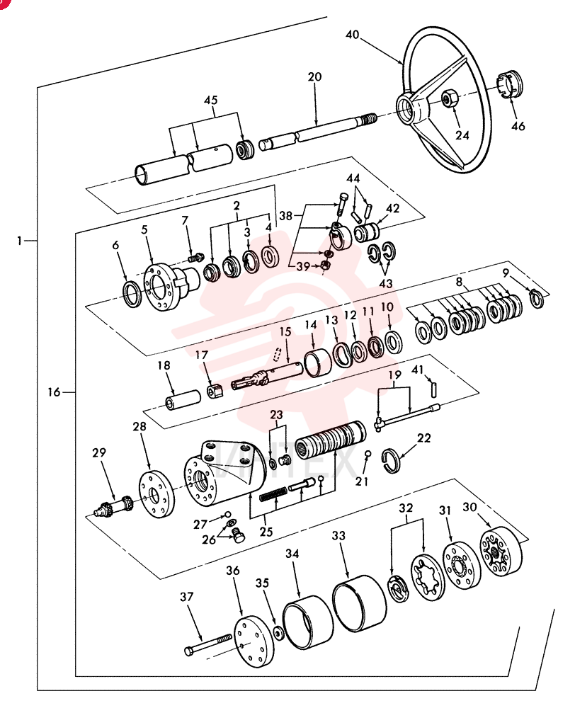 STEERING COLUMN 86604857
