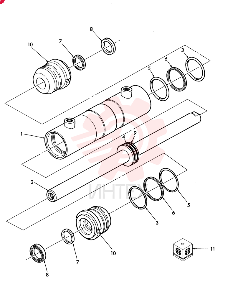 STEERING CYLINDER 81878546