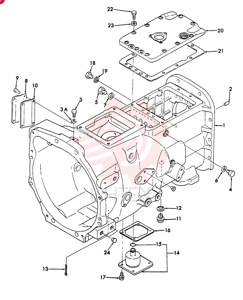 TRANSMISSION E8NN7003AD