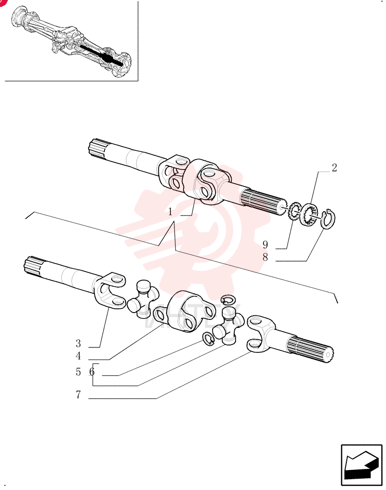 ARTICULATED SHAFT