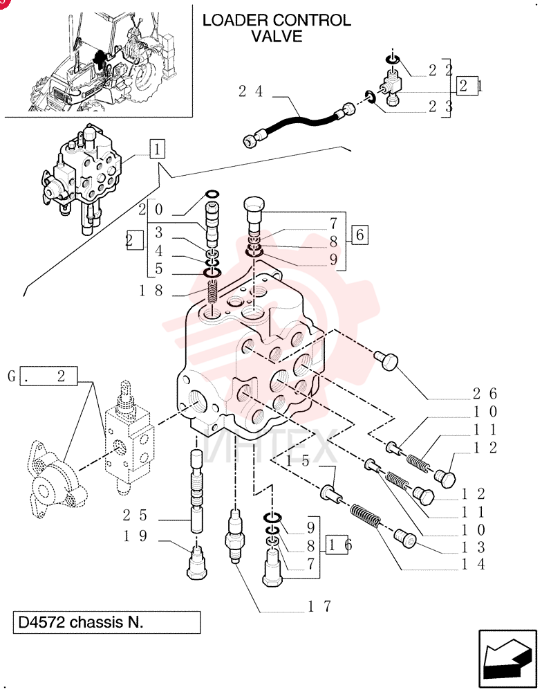 CONTROL VALVE 85815585