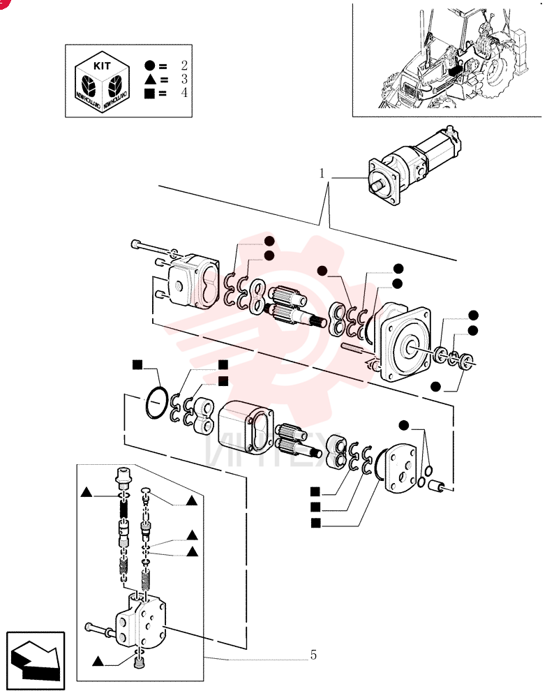HYDRAULIC PUMP 85801065 (2)