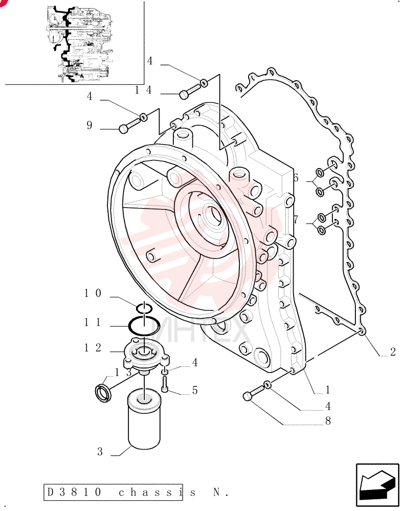 TRANSMISSION HOUSING 9969403