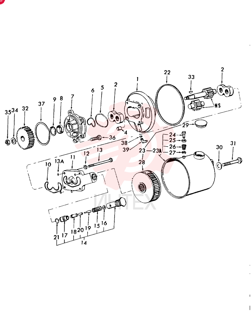 SMALL PUMP E6NN3K514HA