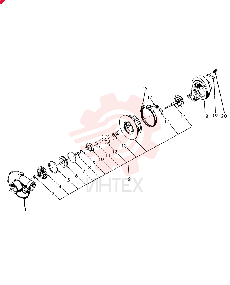 TURBOCHARGER D0NN6K682A