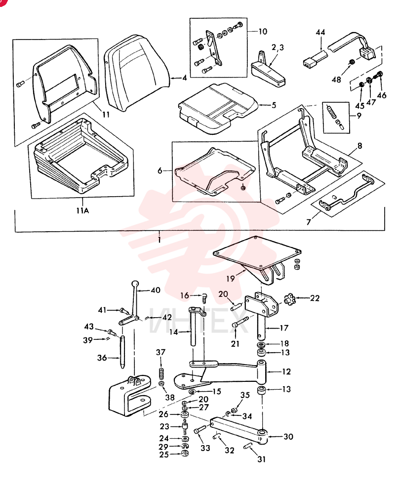 DRIVER SEAT E8NN400AA