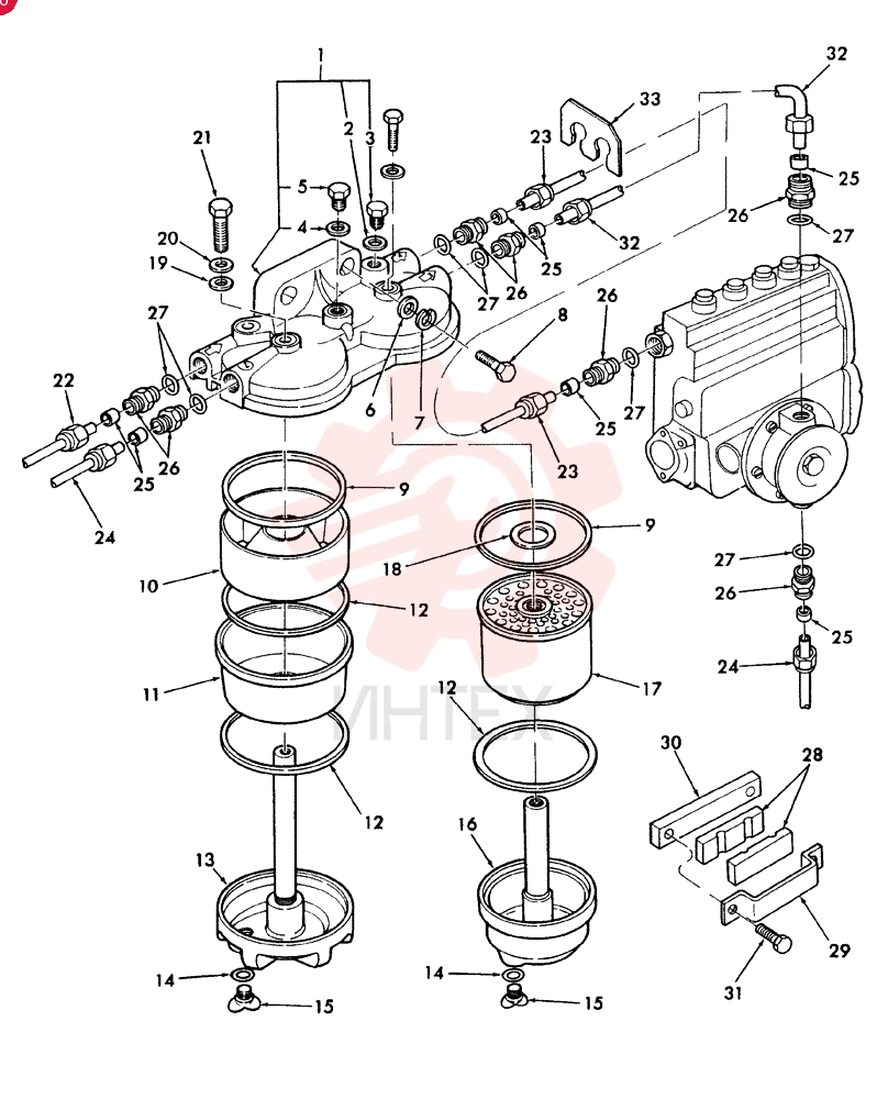 FUEL FILTER E5NN9N166AA