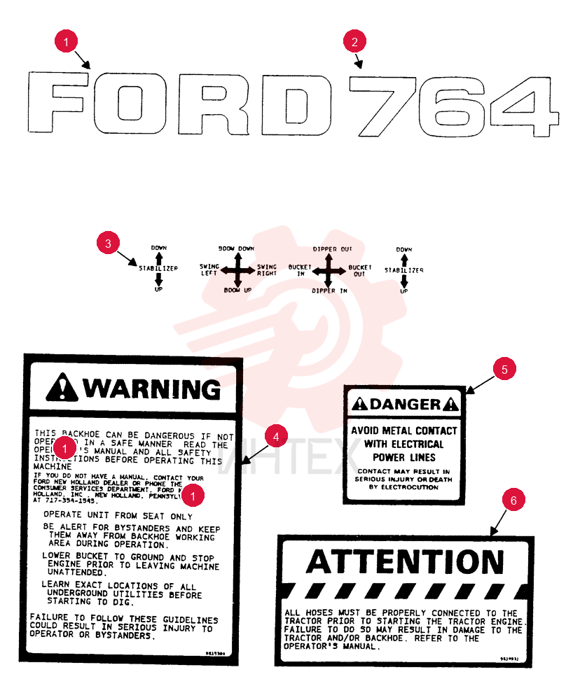 DECAL KIT 9610746