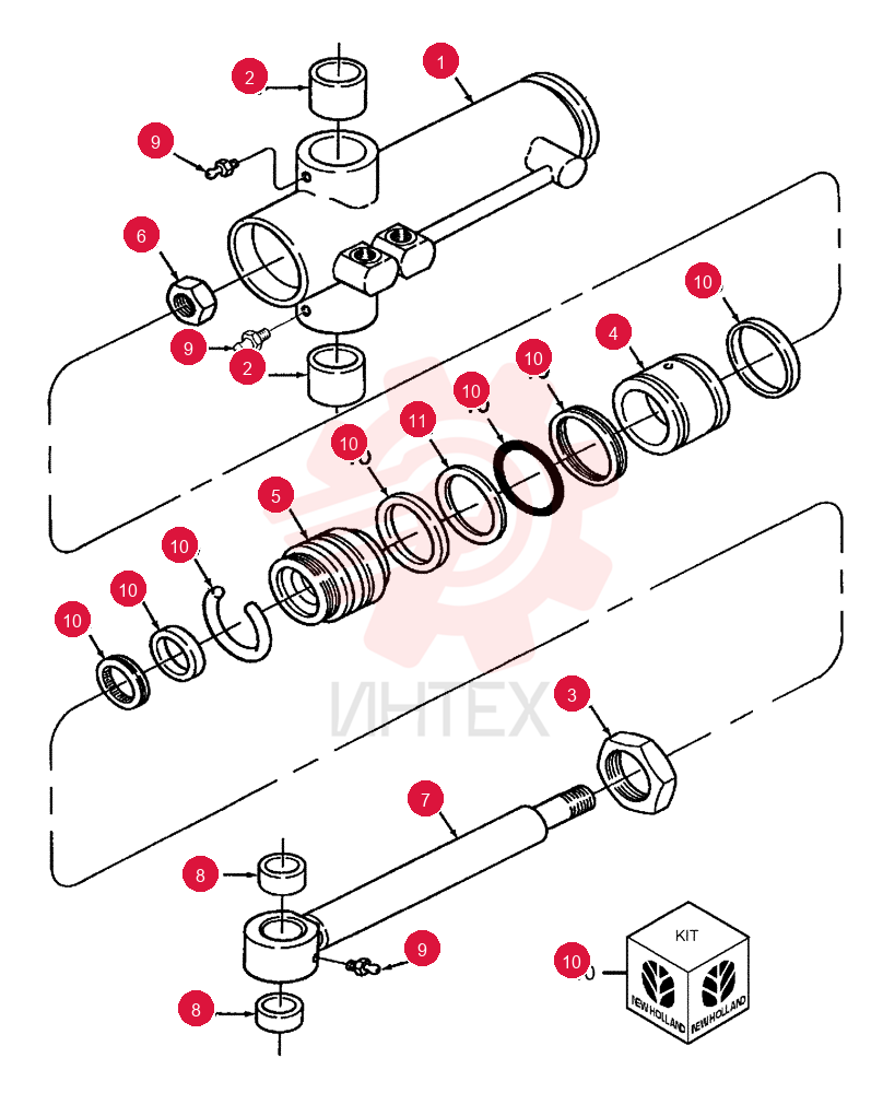 HYDRAULIC CYLINDER 794032