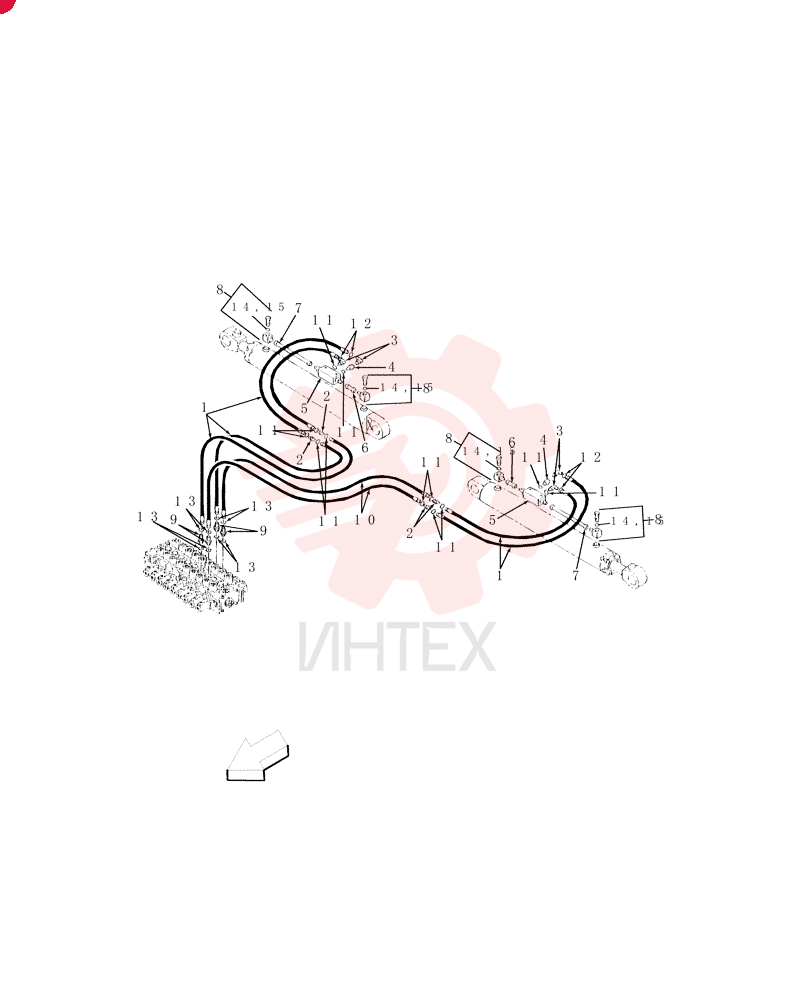 FLEXIBLE HOSE 151305578