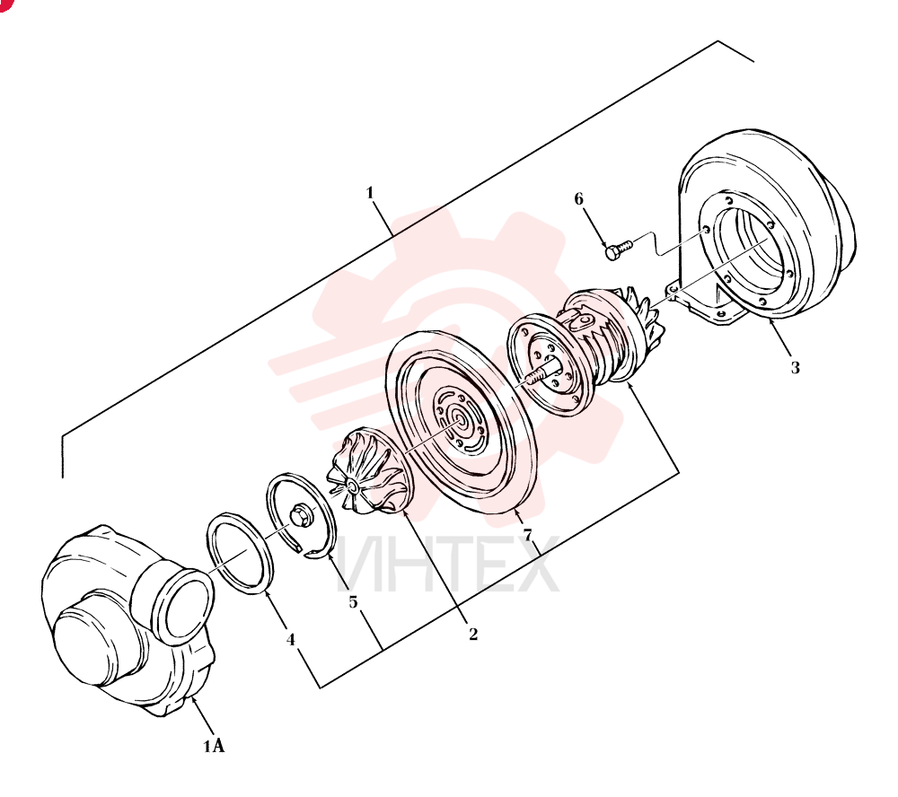 TURBOCHARGER F0NN6K682BA