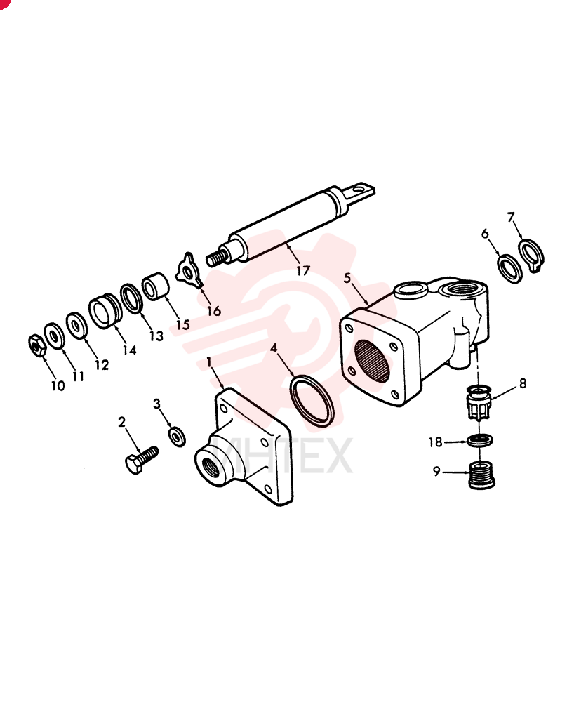 HYDRAULIC VALVE D9NN2A064AA29Z