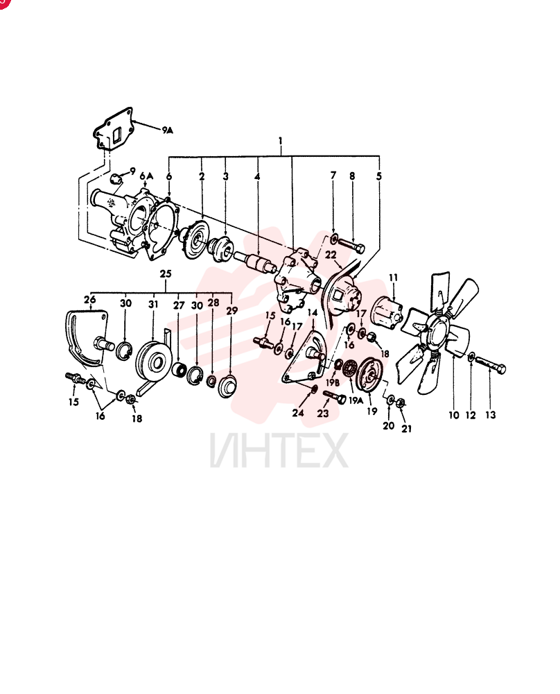 SMALL PUMP D8NN8501TE