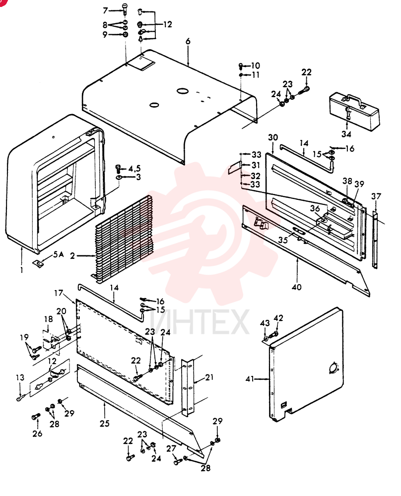 RADIATOR PANEL D3NN8N067A29Z