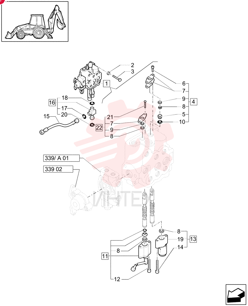 HYD VALVE SECTION