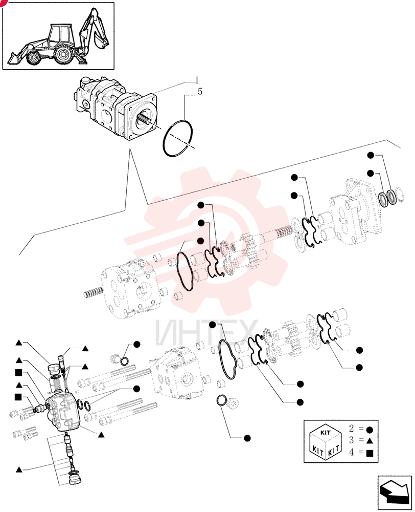 HYDRAULIC PUMP,40.26 CC