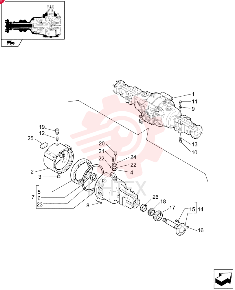 REAR AXLE