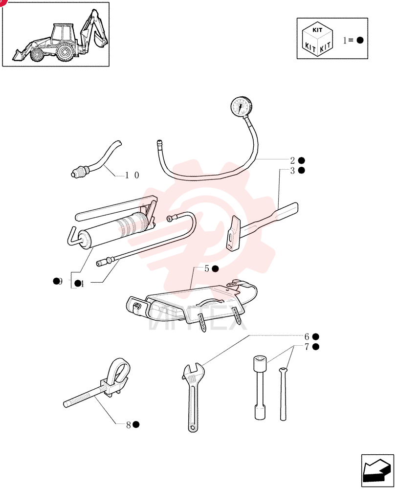 TOOL KIT 85803394