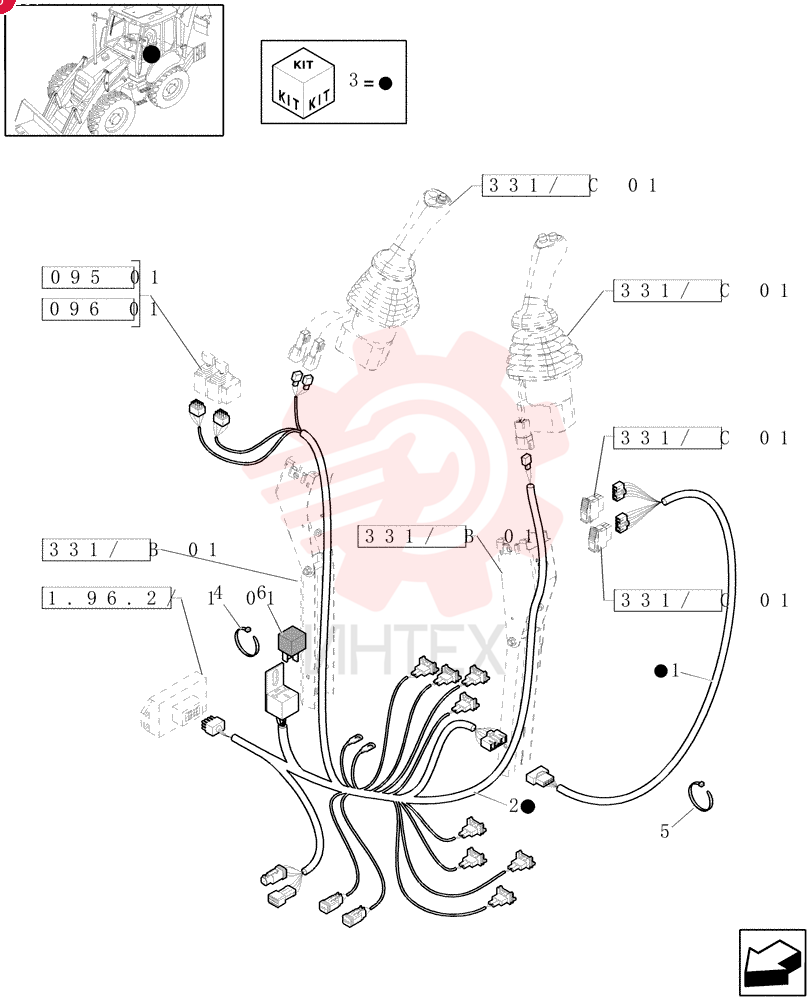 WIRE HARNESS 85828216 (1)