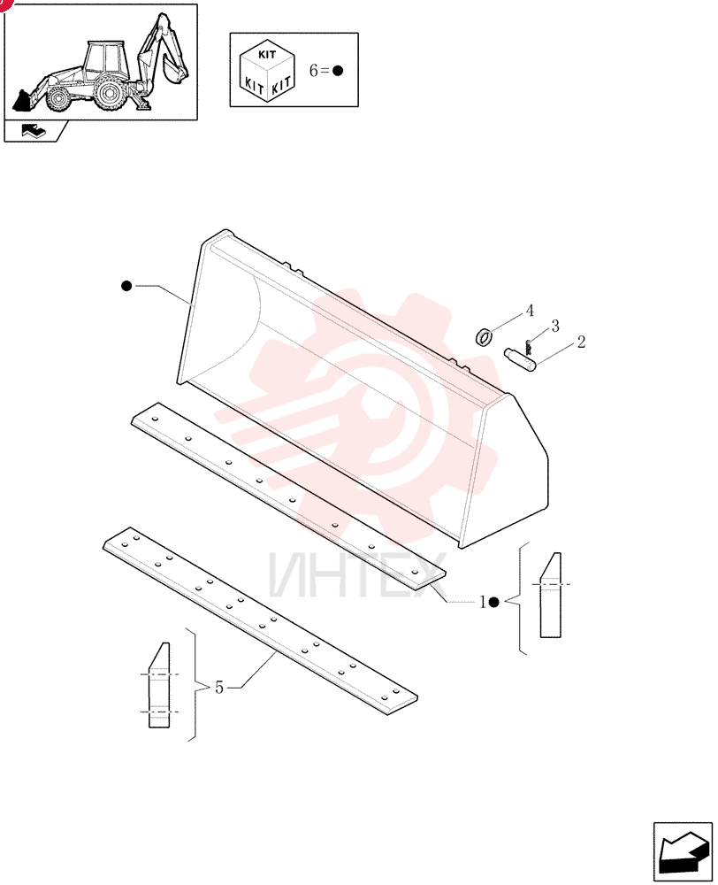 CUTTING EDGE,Weld on, 16 Holes, 200mm W x 2250mm L 85801034 (1)