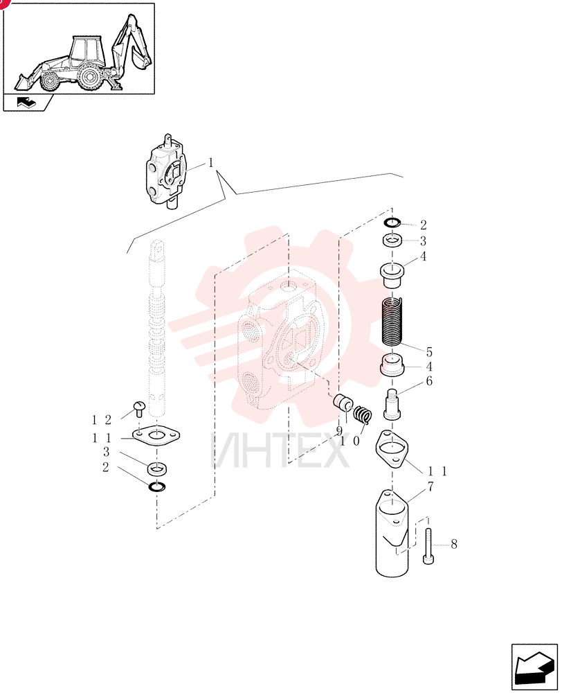 HYD VALVE SECTION 9968526
