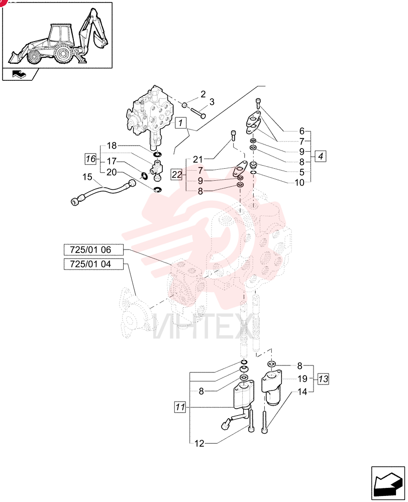 HYD VALVE SECTION 87326256