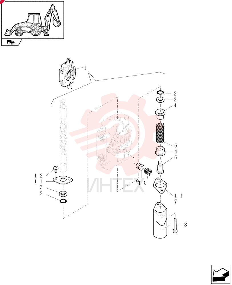 HYD VALVE SECTION 9970107