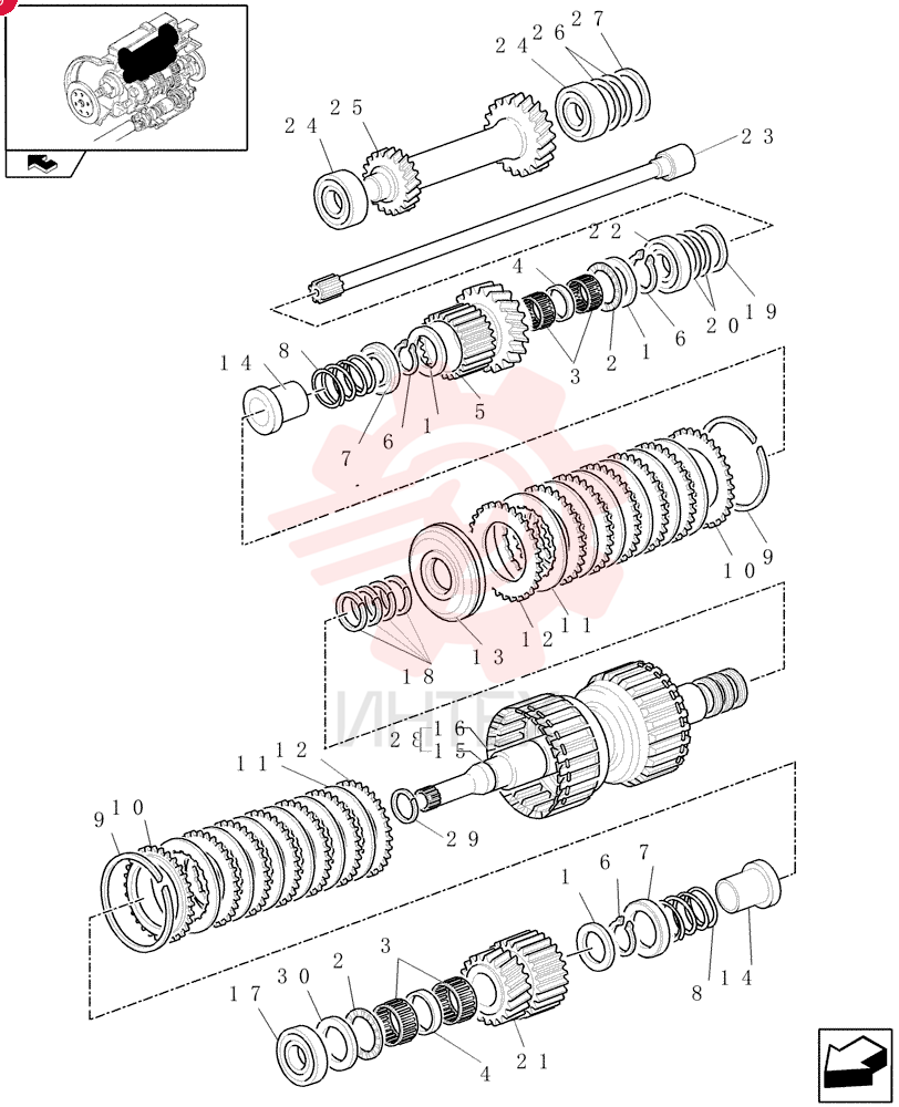 WASHER,50mm ID x 70mm OD x 4mm Thk 9968279 (2)