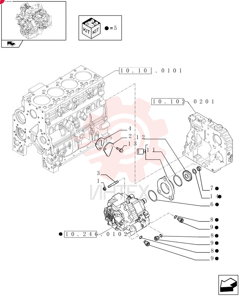 FLANGE NUT,M8 x 1.25