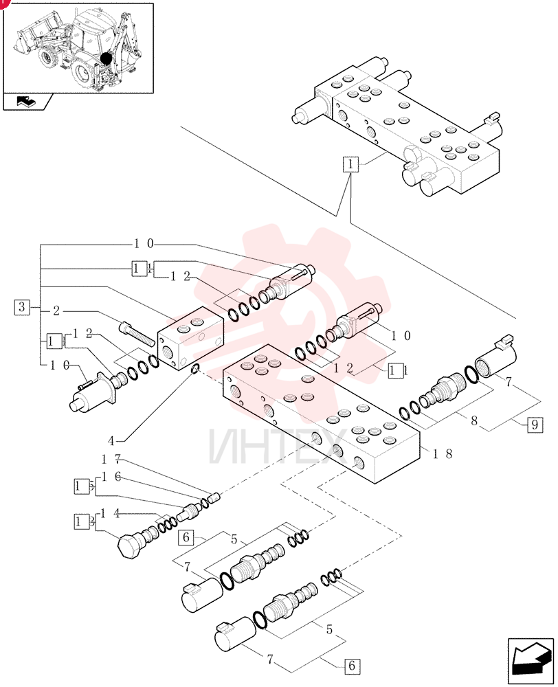 HYDRAULIC VALVE 85827471
