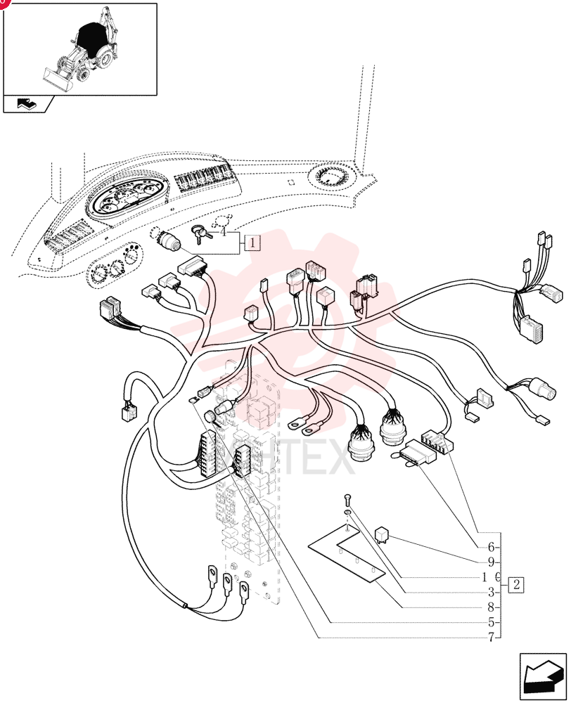 IGNITION SWITCH,7 Pins