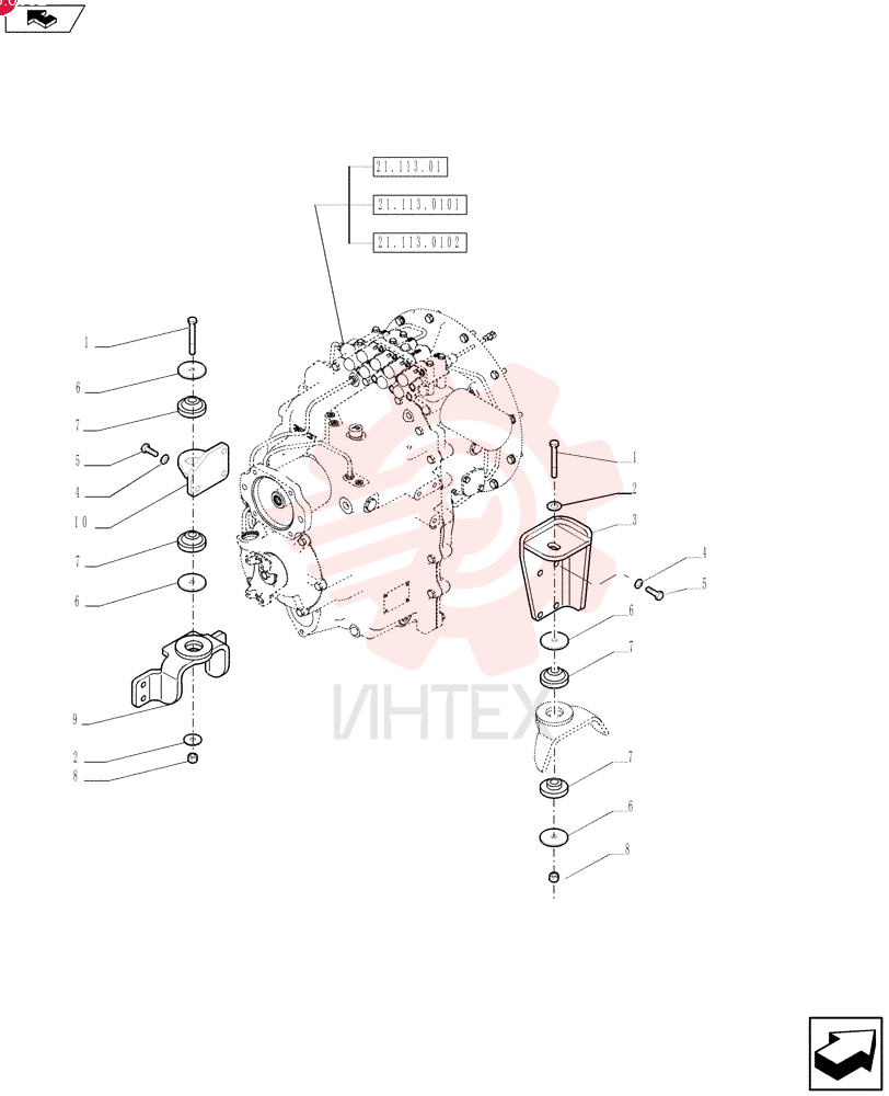 BOLT,Hex, M16 x 2 x 120mm, Cl 8.8 321246 (7)