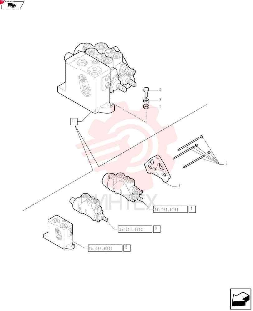 CONTROL VALVE 87738269