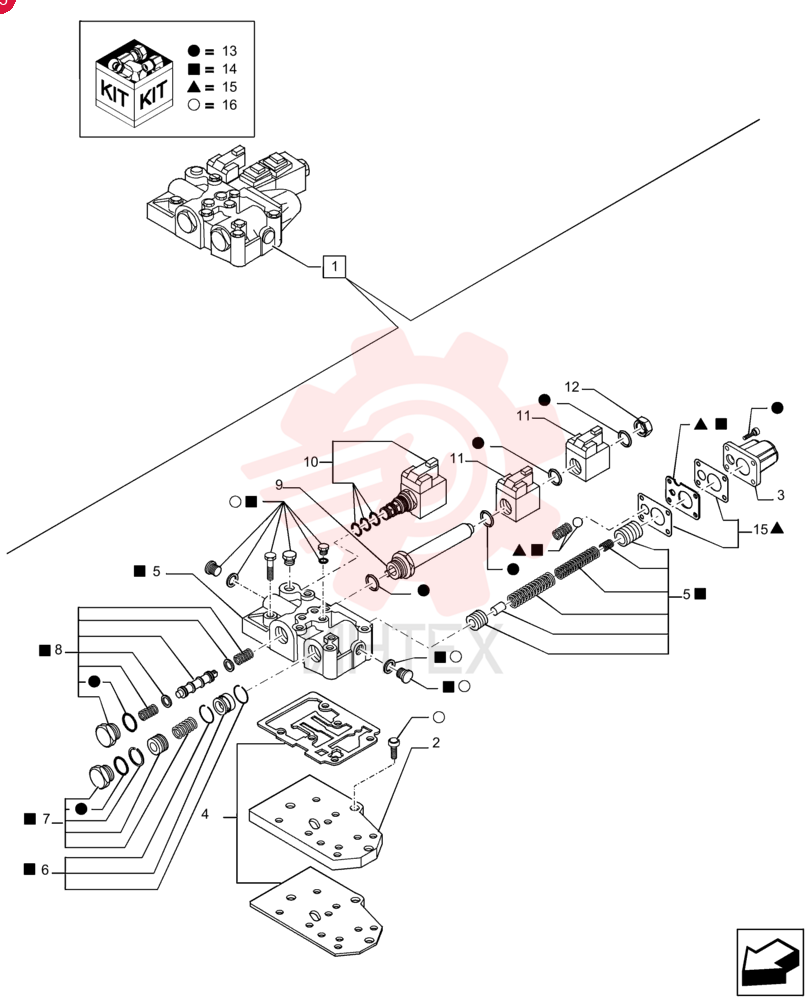 CONTROL VALVE 87524409
