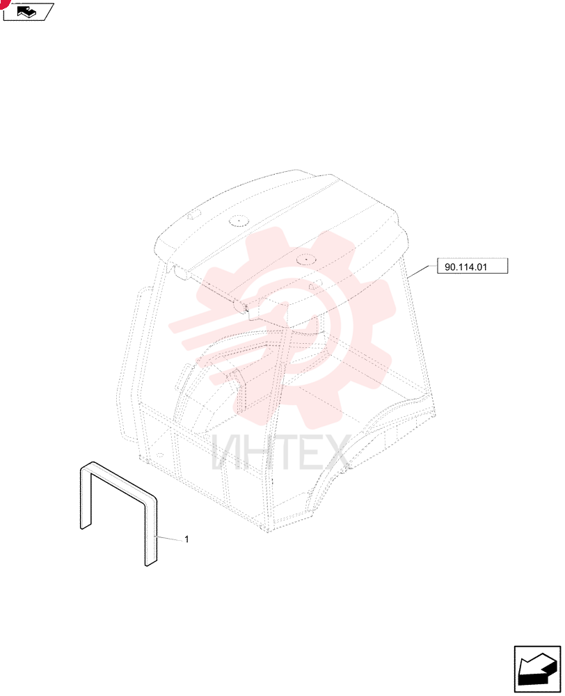 SEALING STRIP,200mm L