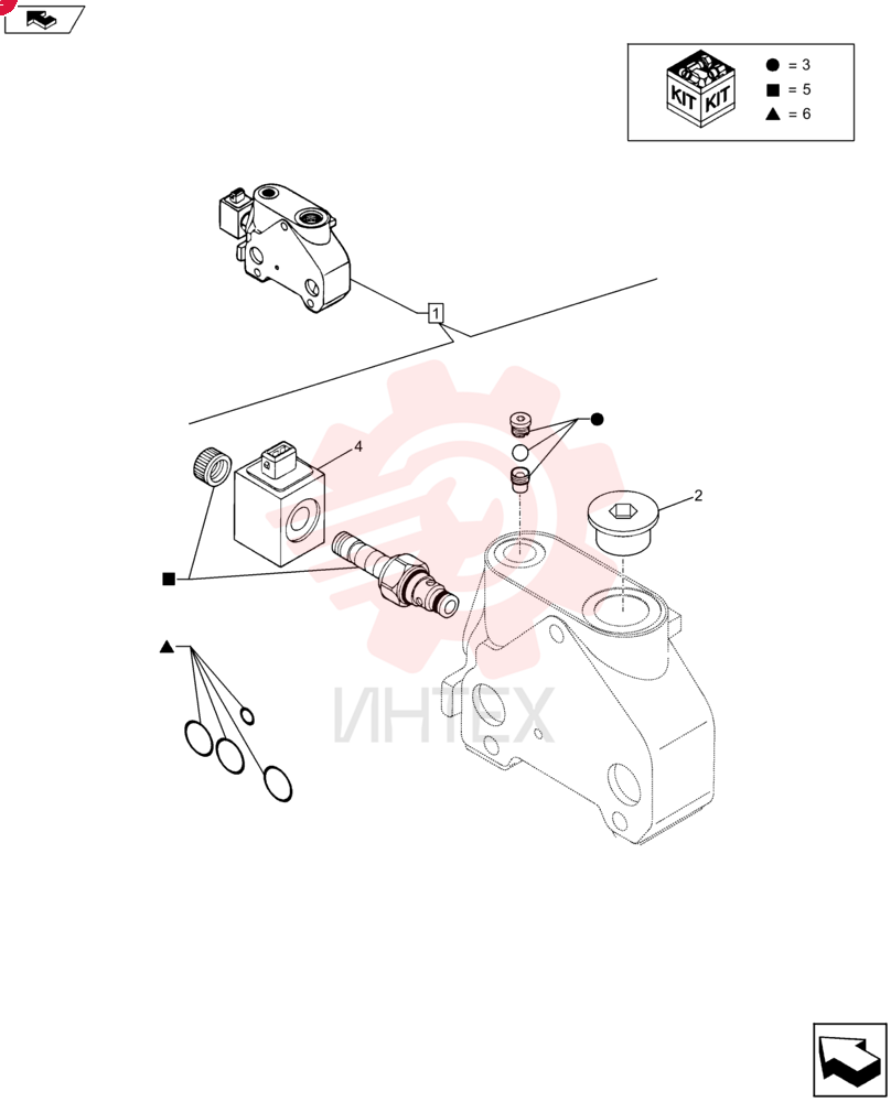 Схема (B110B) - LOADER BACKHOE - TIER 3 NRC (7/12-)